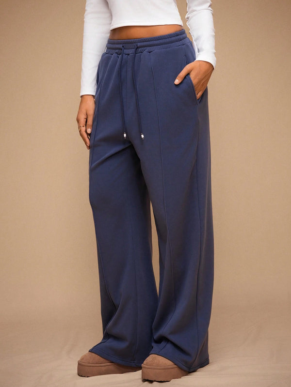 Thermal Lined Knitted Sweatpants – Warm & Stylish Comfort