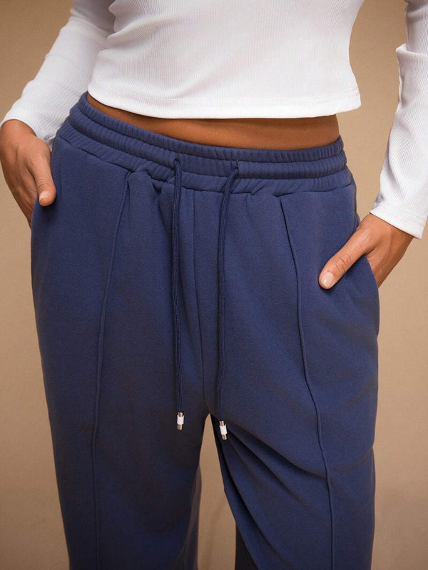 Thermal Lined Knitted Sweatpants – Warm & Stylish Comfort