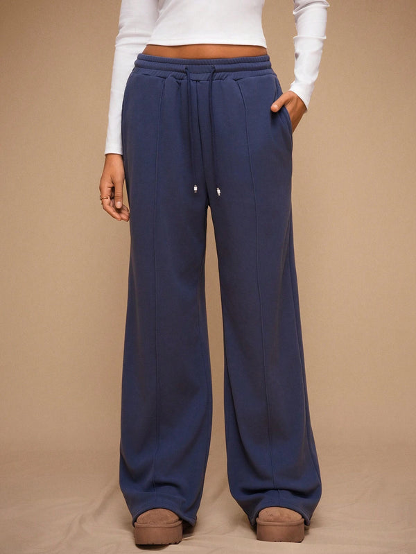 Thermal Lined Knitted Sweatpants – Warm & Stylish Comfort
