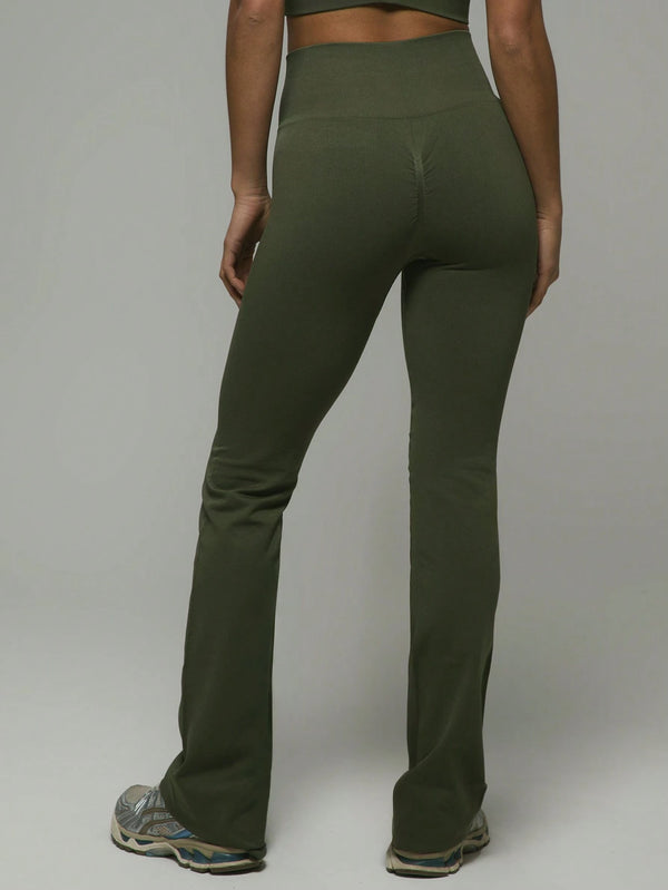 Flared High Waisted Slogan Leggings