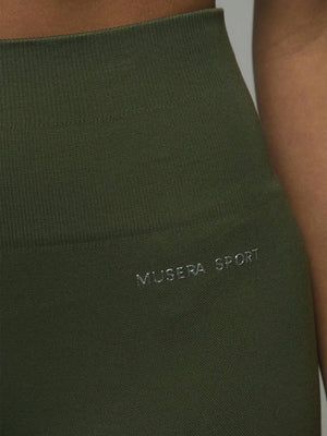 Flared High Waisted Slogan Leggings
