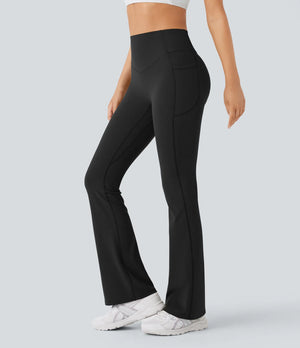 High-Waisted Bootcut Leggings