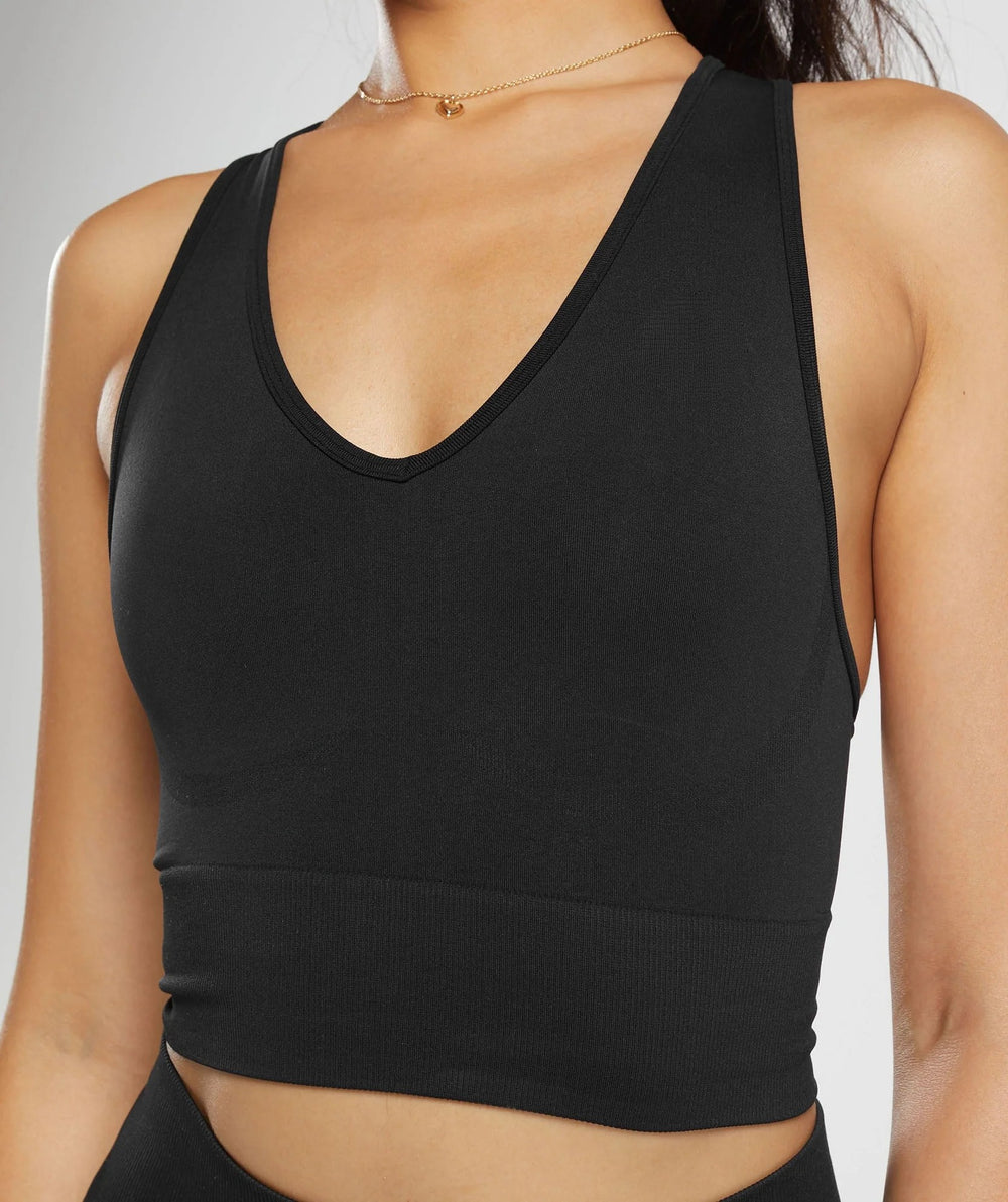 Everyday Seamless Crop Tank | Soft, Stretchy & Comfortable