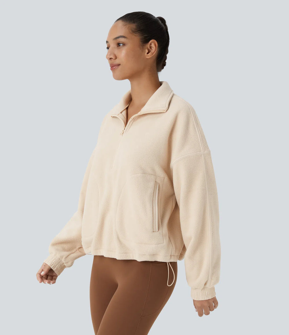 Half Zip Hiking Sports Sweatshirt